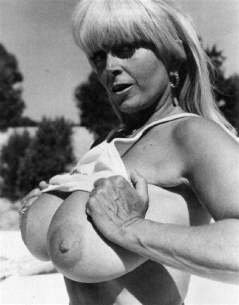 Blonde Cougar From 60 S Shows Her Melons