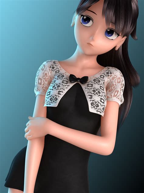 Anime Doll For Genesis 2 Female 3d Figure Assets 3doutlaw