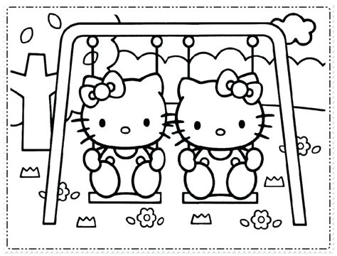 kitty birthday coloring pages  getcoloringscom