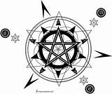 Circle Transmutation Pie Fire Alchemy Symbols Magic Tattoo Deviantart Geometric Circulo sketch template