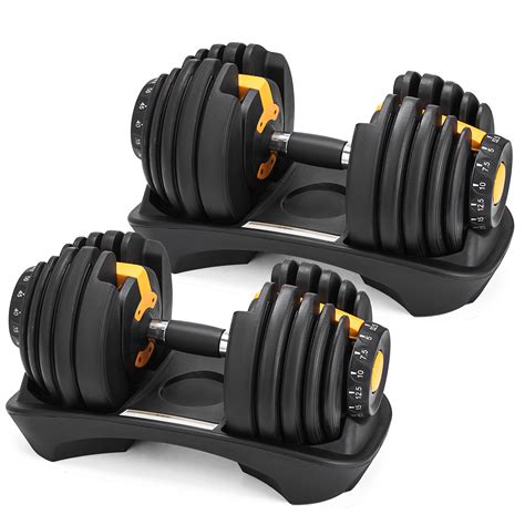 adjustable dumbbell weight select   fitness workout gym