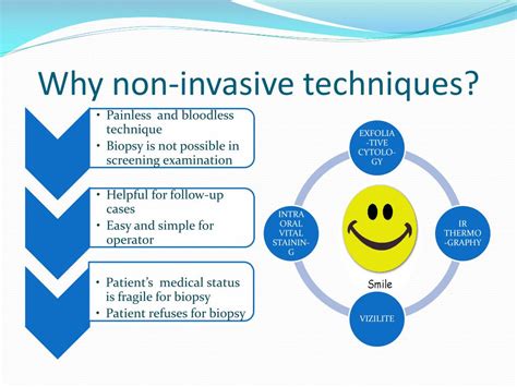 advanced  invasive techniques  early detection  oral cancer powerpoint