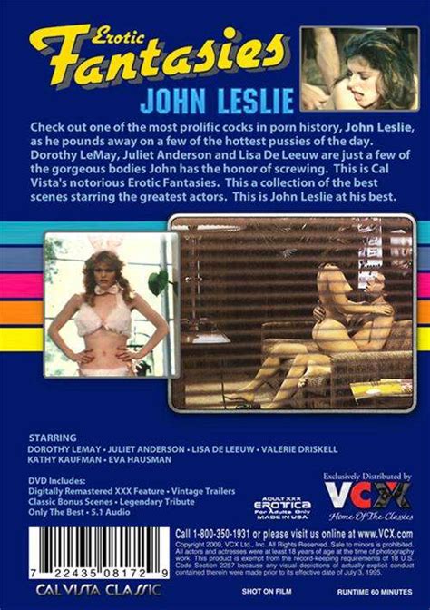 Erotic Fantasies John Leslie 2009 Vcx Adult Dvd Empire