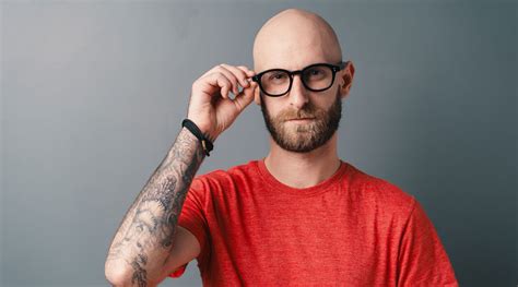 glasses for bald men 4 step guide banton frameworks