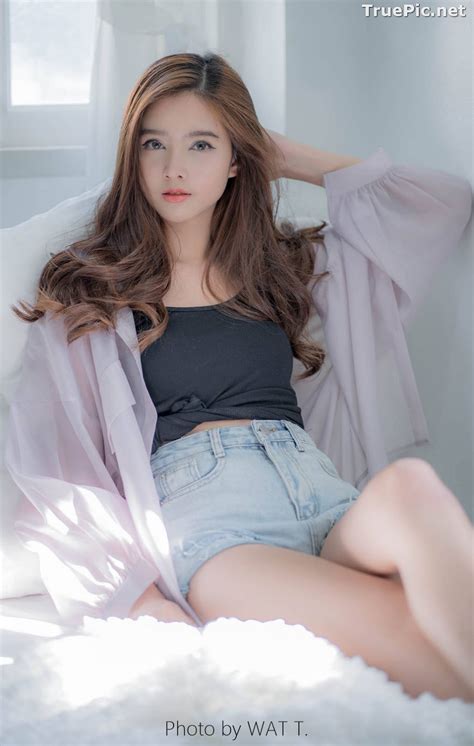 thailand beautiful model aintoaon nantawong a weekend morning