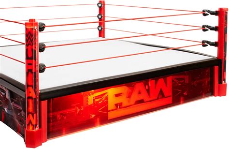 amazoncom wwe elite collection raw main event ring playset toys games