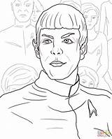 Trek Star Coloring Spock Pages Drawing Darkness Into Printable Getdrawings sketch template