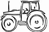 Tractor Coloring Pages Farm Deere John Tractors Simple Lawn Clipart Print Drawing Mower Farmall High Cartoon Res Cliparts Printable Combine sketch template