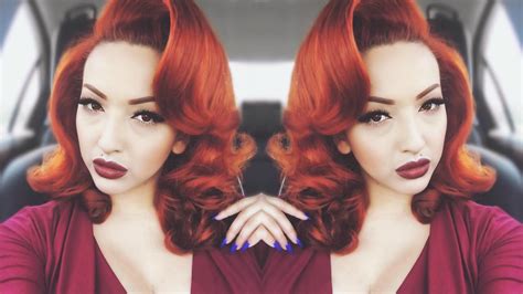 best pin up hair and makeup tutorials finder