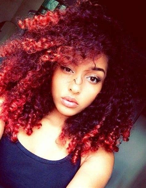 red curly hair hairstyles