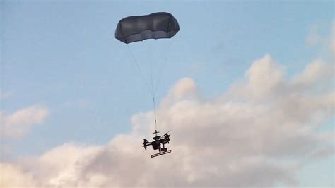 parachute system  matrice drones validated   york test site aerospace testing
