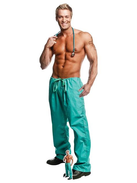 Doctor Billy Jeffrey Chippendales Lifesize Cardboard Cutout With Free