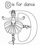 Coloring Dance Pages Printable Alphabet Letter Sheets Kids Dancers Worksheets Colouring Print Dancing Teacher Ballet Color Camp Getcolorings Welcome Cartoon sketch template