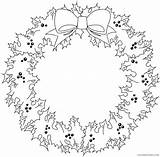 Advent Wreath sketch template