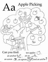 Preschool Hidden Find Seek Printables Letter Printable Apples Objects Pdf Coloring Alphabet Letters Sheets Color Kindergarten Little Wordpress Finds Pinnwand sketch template