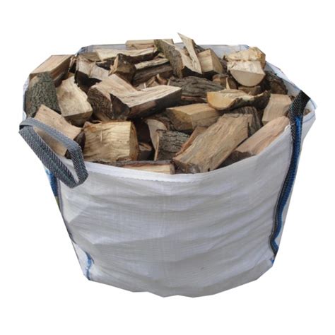 seasoned dry firewood  tonne bag bulk bag
