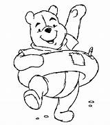 Coloring Pages Pooh Winnie sketch template