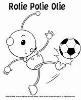 Coloring Pages Polly Rolly Bugs Rolie Polie Olie Cartoon Characters Template sketch template