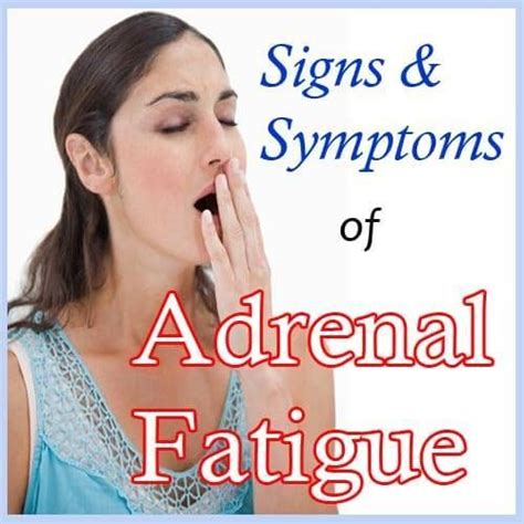 Adrenal Fatigue Symptoms And Signs Adrenal Fatigue Fatigue Symptoms