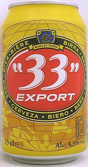 33 Export Beer 330ml France