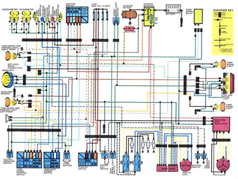 yamaha xj maxim wiring diagram wiring draw  schematic