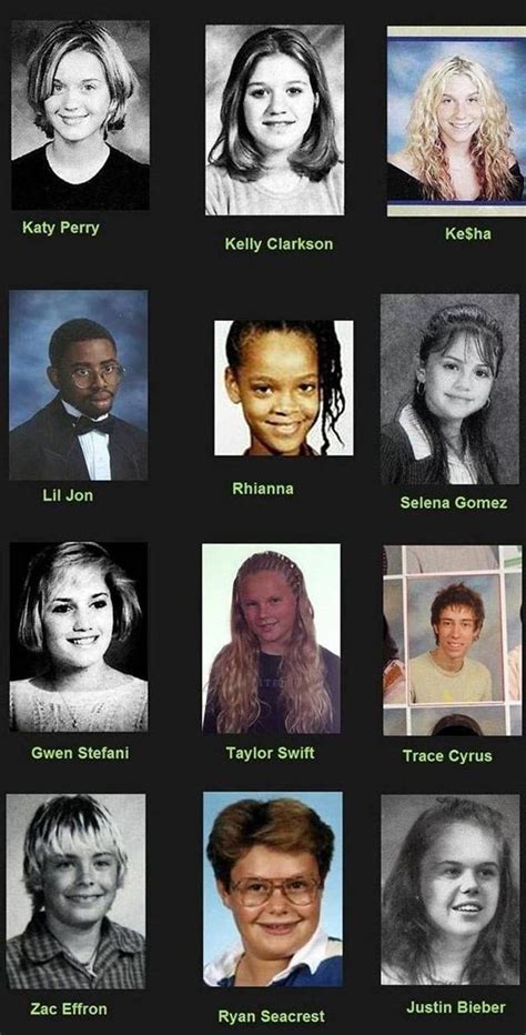 Celebrity Yearbook Pictures Funny Yearbook Pictures