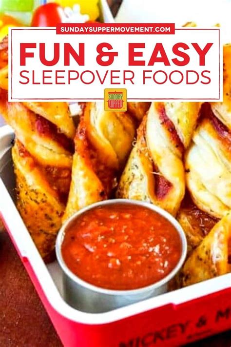 sleepover food ideas for the best party ever sleepover food main
