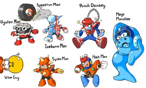 sketched  robot masters   lesser   interesting fangame