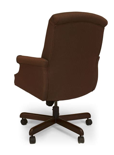 contemporary upholstered office swivel chair