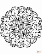 Mandala Coloring Flower Pages Mandalas Printable Flowers Para Kids Supercoloring Colouring Bestcoloringpagesforkids Adults Sheets Colorear Adult Floral Print Dibujos Book sketch template