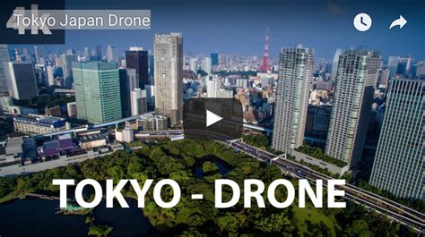 stock footage  hd tokyo japan drone