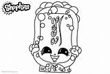 Coloring Pages Suds Shopkins Printable Adults Kids sketch template