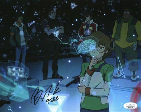 bex taylor klaus voltron  photo signed autographed jsa certified