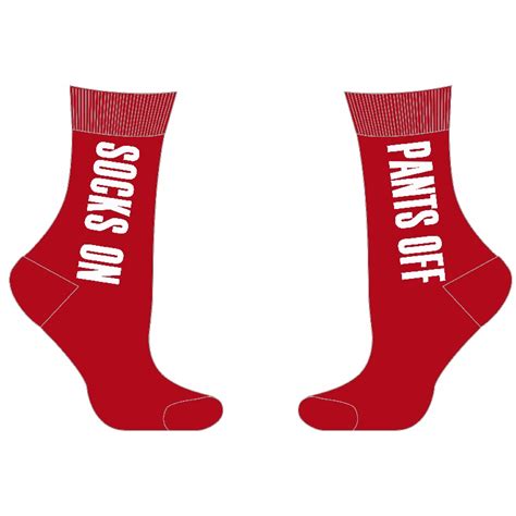 Toe Porn Socks Socks On Pants Off Red