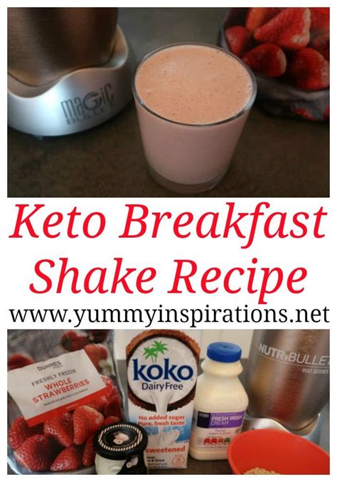 keto breakfast shake recipe easy  carb smoothie recipe