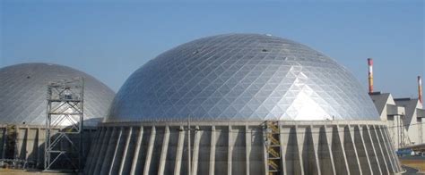 aluminum geodesic dome roof manufacturer cst industries