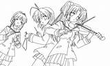 Pages Animes Clannad Pintar Sponsored sketch template