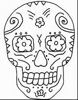 Dead Mask Coloring Los Dia Muertos Drawing Skull Getcolorings Printable Color Skyline Angeles Pages Paintingvalley Getdrawings Drawings sketch template
