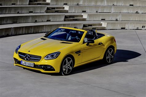 mercedes benz slc final edition prices revealed  run  special autocar
