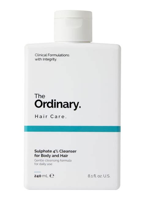 ordinary sulphate  cleanser  body  hair    shampoo douchegel de bijenkorf