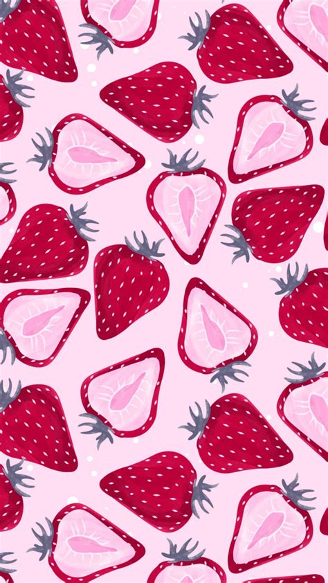 kawaii strawberry wallpapers top  kawaii strawberry backgrounds