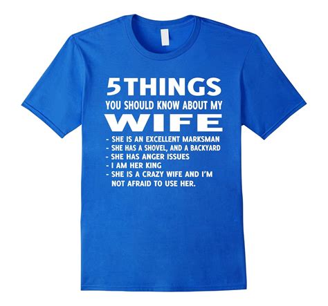 5 things you should know about my wife t shirt fl sunflowershirt