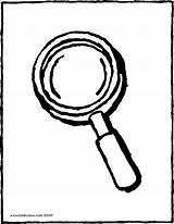 Magnifying Glass Coloring Drawing Getcolorings Printable Clipartmag sketch template