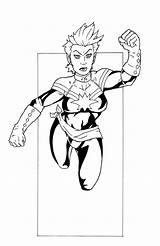 Marvel Captain Coloring Pages America Carol Danvers Color Shazam Template Deviantart Drawing Printable Comments Getcolorings Getdrawings Clipartmag Clipart Ameri sketch template