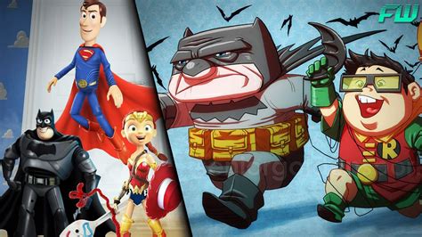dc superheroes reimagined  disney characters fandomwire