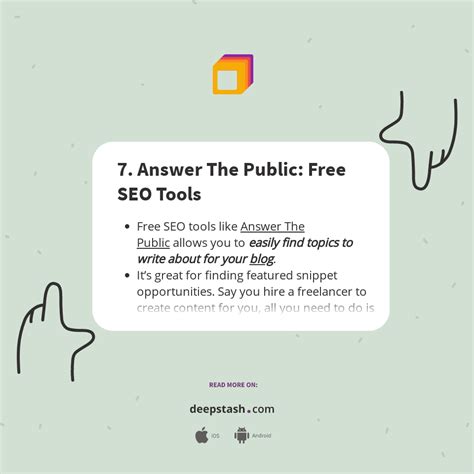 answer  public  seo tools deepstash