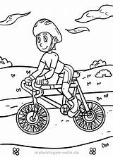 Fahrrad Fahren Ausmalbilder Malvorlage Malvorlagen Kinder Ausmalen Bastelvorlage Mewarnai Kostenlose Kinderbilder Halaman sketch template