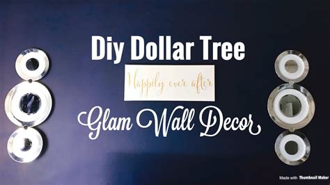 dollar tree diy wall decor wall art youtube