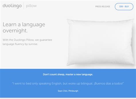 duolingo pillow best april fools pranks 2016 askmen