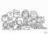 Coloring Pages Peanuts Charlie Brown Christmas Characters Printable Peanut Snoopy Color Character Linus Gang Print Kids Clipart Supercoloring Thanksgiving Cartoon sketch template